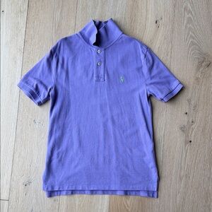 Polo by Ralph Lauren Lavender Polo Shirt with Green Pony